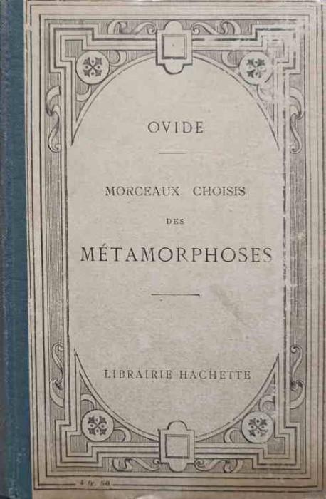 MORCEAUX CHOISIS DES METAMORPHOSES. TEXTE LATIN-OVIDE-245419