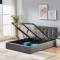 Pat Calypso 180x200 cm Tapitat Stofa Gri Somiera Inclusa (cod ML 1506)