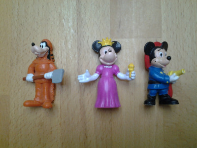 Minnie &amp;amp; Mickey Mouse 3 figurine jucarii copii foto