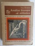 (C467) ION ROTARU - ANALIZE LITERARE SI STILISTICE