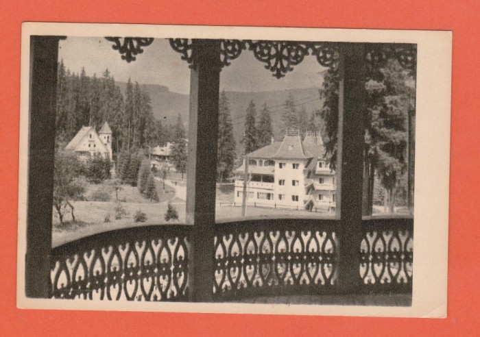 AMS @ - CARTE POSTALA BORSEC - CASE DE ODIHNĂ, 1957, scrisa, necirculata