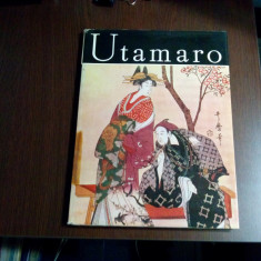 UTAMARO - Album - text: Nina Stanculescu (autograf) - Editura Meridiane, 1976