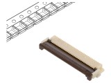 Conector HIROSE FFC/FPC SMT 32 pini 0,5mm 500mA 50V FH12-32S-0.5SH(55) aurit