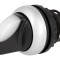 Comutator Rotativ 22mm Alb 3 Pozitii