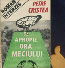 Se apropie ora meciului Petre Cristea foto