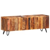Cumpara ieftin Comoda TV, 110x30x40 cm, lemn masiv recuperat