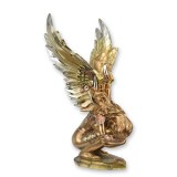 Inger ghemuit-statueta steampunk din rasini SP-46, Religie