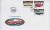 C12 - FDC Romania - Automobile Ferrari - LP1499 - 1999, Romania de la 1950, Transporturi