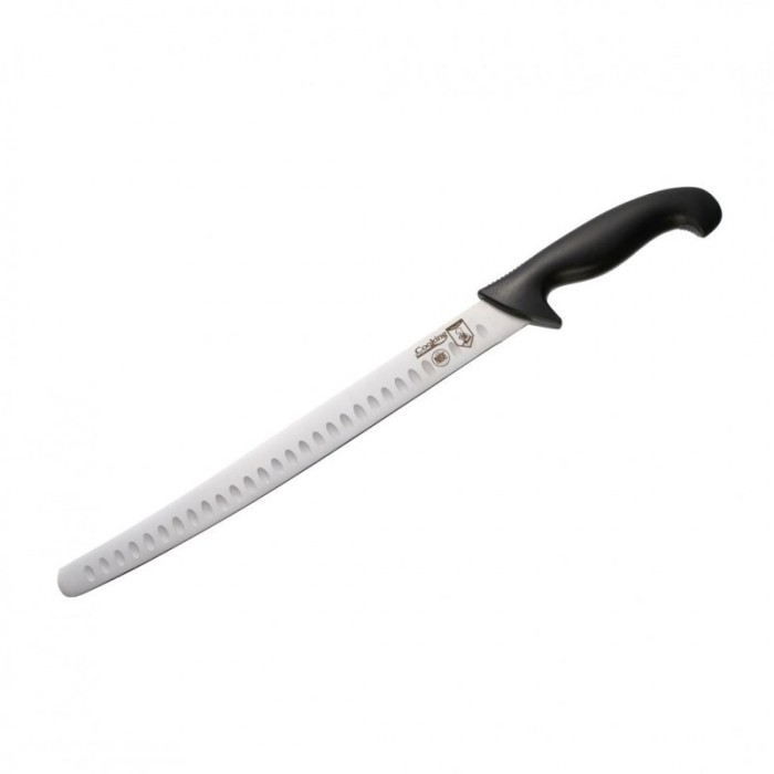 Cutit profesional Heinner, 30 cm, inox, maner polipropilena, Negru
