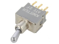Comutator basculant DPDT (ON)-ON 0,05A