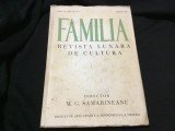 Familia / Revista lunara de cultura seria III anul III nr 3 / Martie 1936 !