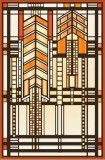 Cumpara ieftin Frank Lloyd Wright Dana House Adaptation Magnet | Pomegranate