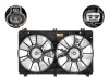 GMV radiator electroventilator Lexus IS, 2013-, IS250, motor 2.5 V6, benzina, IS300h, 2.5 V6, benzina/electric, 355/355 mm,