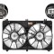 GMV radiator electroventilator Lexus IS, 2013-, IS250, motor 2.5 V6, benzina, IS300h, 2.5 V6, benzina/electric, 355/355 mm,