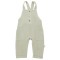 Salopeta de vara cu buzunare din muselina, BabyCosy, 100% bumbac organic, verde (Marime: 12-18 Luni)