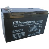 Cumpara ieftin Acumulator stationar FB International pentru UPS, 65 x 94 x 151 mm, 7 Ah, terminal F2, 12 V, sistem de siguranta, alarma, iluminat de urgenta