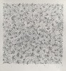 Bogdan Tanase Marinescu - Melanj monocrom, semnat, 2023, Abstract, Cerneala