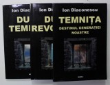 DUPA REVOLUTIE / DUPA TEMNITA / DESTINUL GENERATIEI NOASTRE de ION DIACONESCU , 3 VOLUME , 2003