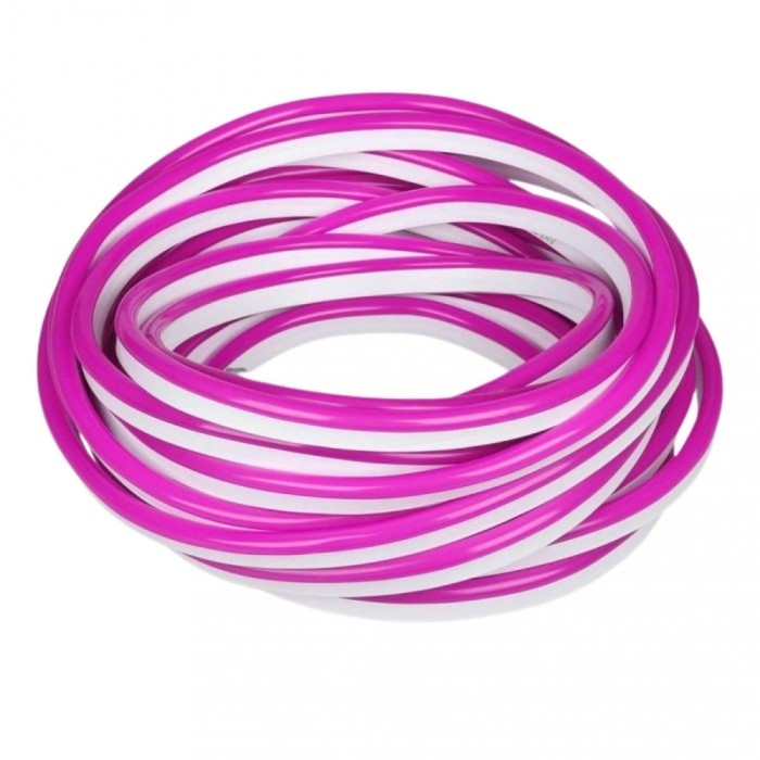 Furtun LED Neon Flex 12V, 6W/m, Lumina Roz