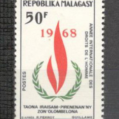 Madagascar.1968 Anul international al drepturilor omului SM.171