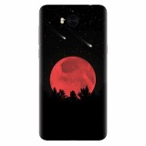 Husa silicon pentru Huawei Y6 2017, Blood Moon