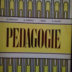 A. Dancsuly - Pedagogie (editia 1979)