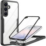 Asteroid GSM - ColorVerse 360 Series + Screen Protector - Samsung Galaxy S26 FE - Black