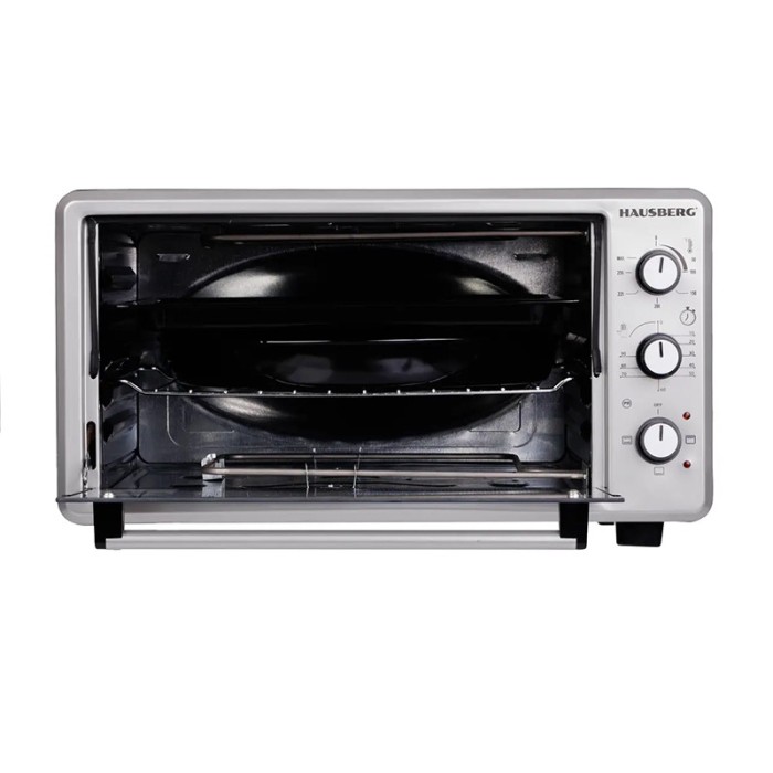 Cuptor electric Hausberg, 1350 W, capacitate 48 l, timer, alarma