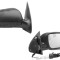 Oglinda exterioara Skoda Fabia (6Y) 04.2000-03.2007 Partea Dreapta Crom Convex Manuala Prin Cablu Fara Incalzire, neagra, Model MARE