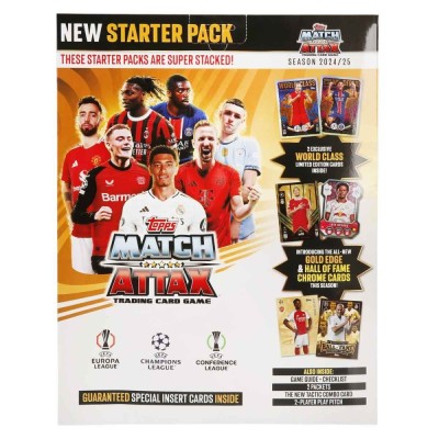Set cartosase New Starter Pack, Topps, UEFA Match Attax 2024-2025 foto