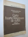 Carte foarte folositoare de suflet - Sfatuire catre duhovnic - Sfantul Nicodim Aghioritul