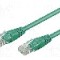 Patch cord Cat 6, U/UTP, conexiune 1:1, 0.5m, Goobay - 68435