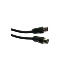 Cablu RF video negru 3m coaxial TV tata-mama foto