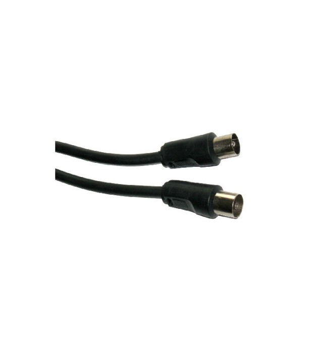 Cablu RF video negru 3m coaxial TV tata-mama