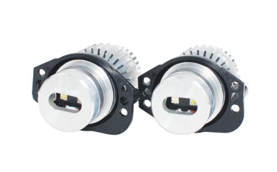 Bec LED Angel Eyes BMW E90 NFL M-Tech, Alb, 20W, 2 buc foto