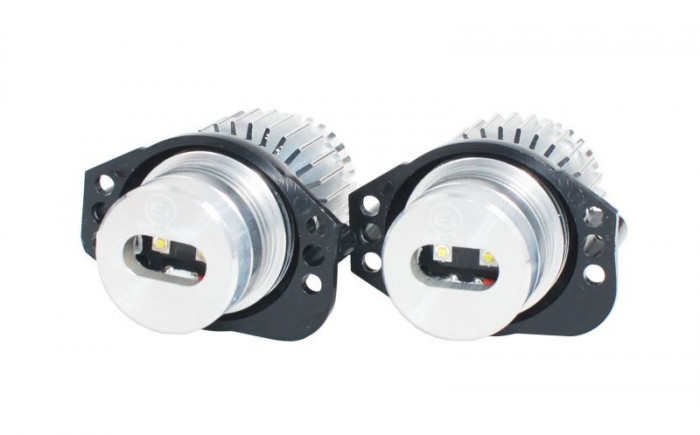 Bec LED Angel Eyes BMW E90 NFL M-Tech, Alb, 20W, 2 buc