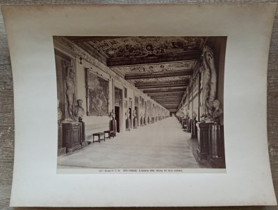 Galeriile Uffizi, Florenta// fotografie sec. XIX, Giorgio Sommer Napoli foto
