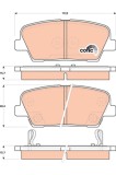 TRW GDB3499 COTEC set placute frana,frana disc