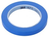 Bandă de marcare albastră 33m x 12mm, 3M