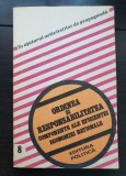 Ordinea și responsabilitatea - componente ale eficienței economiei naționale (foarte rară!!!)
