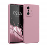 Husa Kwmobile pentru Xiaomi 11T/11T Pro, Silicon, Roz, 56573.193, Carcasa