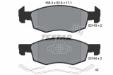 TEXTAR 2214301 Q+ set placute frana,frana disc