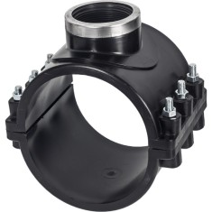 Colier de bransare cu inel metallic din PP, Dimensiune 160mm x 3/4&quot;