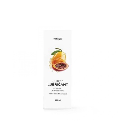 Lubrifiant pe Baza de Apa Juicy Lubricant-Mango Passion, Aroma Mango si Fructul Pasiunii, 300 ml foto