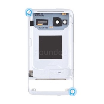 Capac spate pentru HTC Radar C110e argintiu foto