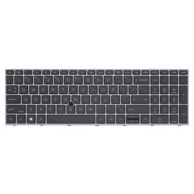 Tastatura Laptop, HP, Zbook Fury 15 G8, iluminata, layout US foto