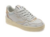 Cumpara ieftin Pantofi sport PEPE JEANS gri, CHESTER DISTRESS, din piele ecologica