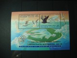 COCOS ISLANDS 1995 BLOC PASARI SUPRATIPAR MNH