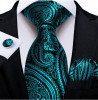 Set cravata + batista + butoni - matase - model 419