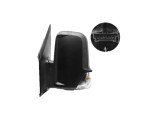 Oglinda exterioara Mercedes Sprinter 209-524 (W906) 07.2006-2009, VW Crafter (2E) 12.2005-2009, partea dreapta, Crom, electrica, Cu incalzire, carcas